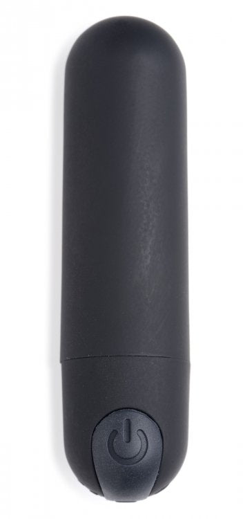 BANG! VIBRATING BULLET W/ REMOTE CONTROL BLACK - XRAG366BLK