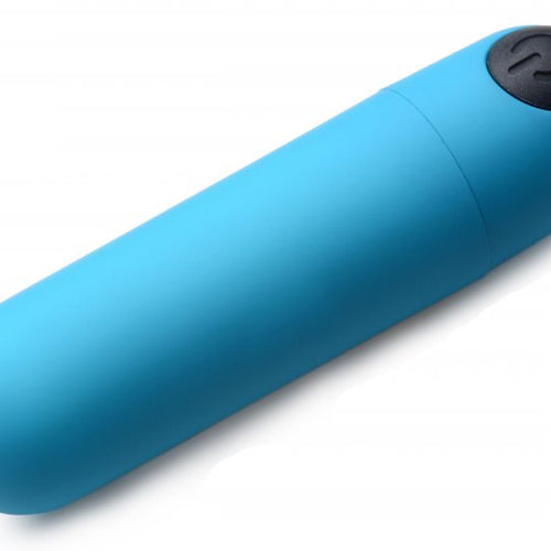 BANG! VIBRATING BULLET W/ REMOTE CONTROL BLUE - XRAG366BLU