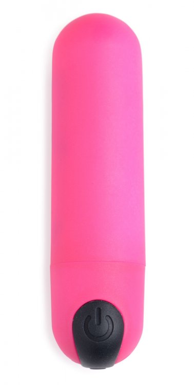 BANG! VIBRATING BULLET W/ REMOTE CONTROL PINK - XRAG366PNK