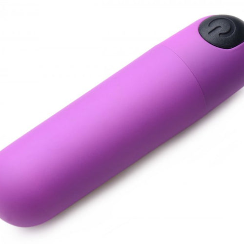 BANG! VIBRATING BULLET W/ REMOTE CONTROL PURPLE - XRAG366PUR