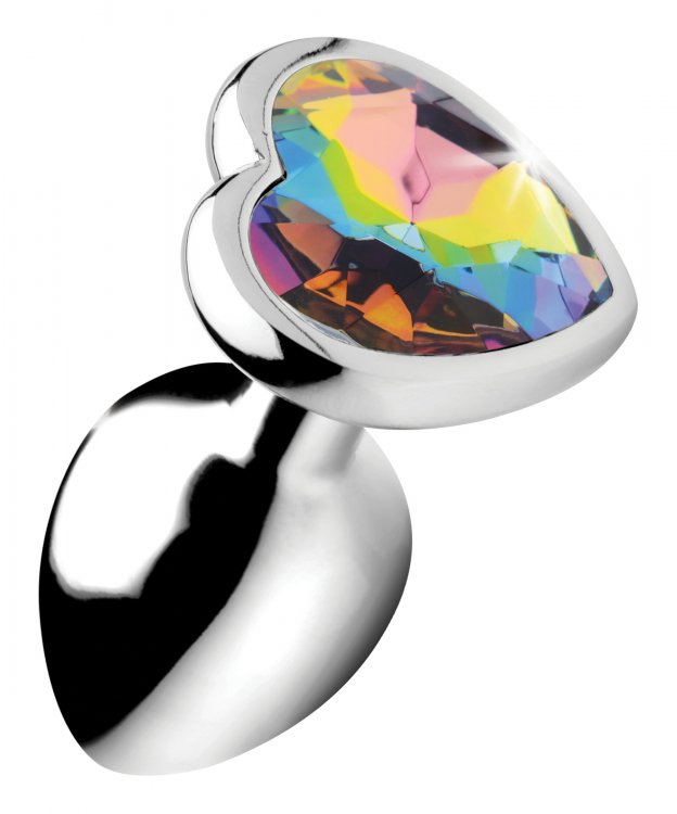 BOOTY SPARKS PRISM HEART ANAL PLUG SMALL - XRAG374S