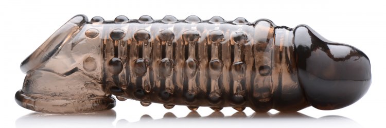 SIZE MATTERS 1.5IN PENIS ENHANCER SLEEVE SMOKE - XRAG576SMK