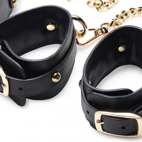 MASTER SERIES BLACK & GOLD BONDAGE SET - XRAG586