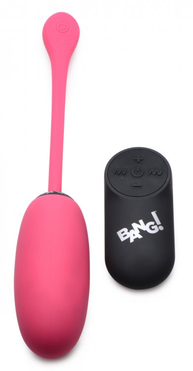 BANG! 28X PLUSH EGG & REMOTE CONTROL PINK - XRAG590PNK