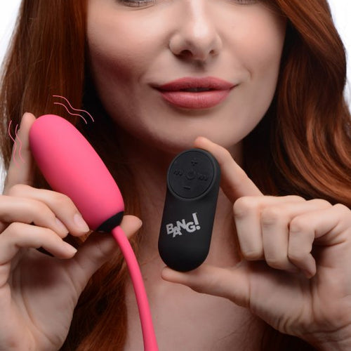 BANG! 28X PLUSH EGG & REMOTE CONTROL PINK - XRAG590PNK