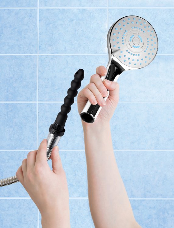 CLEANSTREAM SHOWER HEAD W/ SILICONE NOZZLE - XRAG603