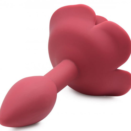 MASTER SERIES BOOTY BLOOM SILICONE ROSE ANAL PLUG - XRAG613