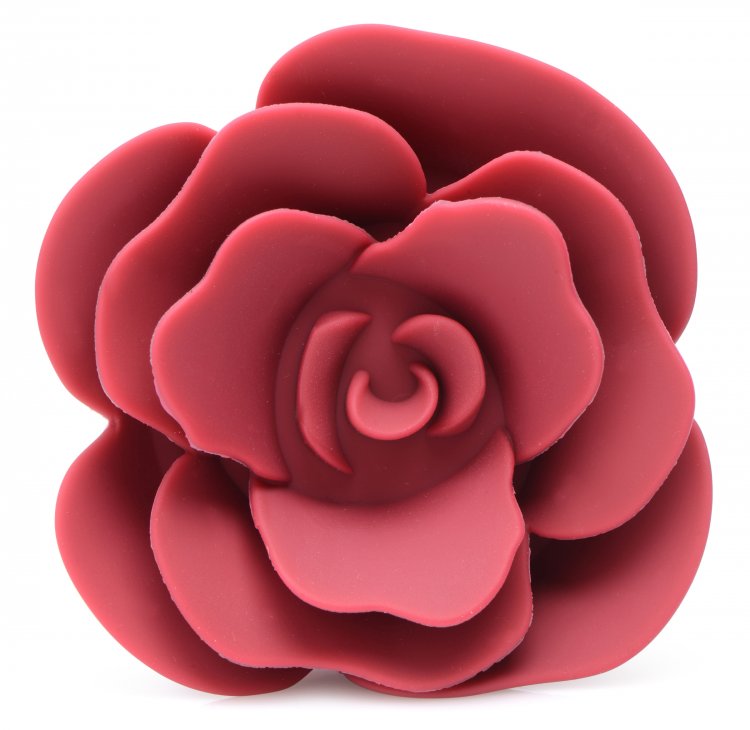 MASTER SERIES BOOTY BLOOM SILICONE ROSE ANAL PLUG - XRAG613