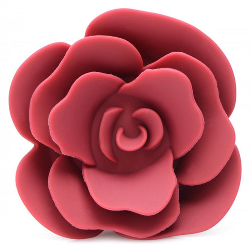 MASTER SERIES BOOTY BLOOM SILICONE ROSE ANAL PLUG - XRAG613