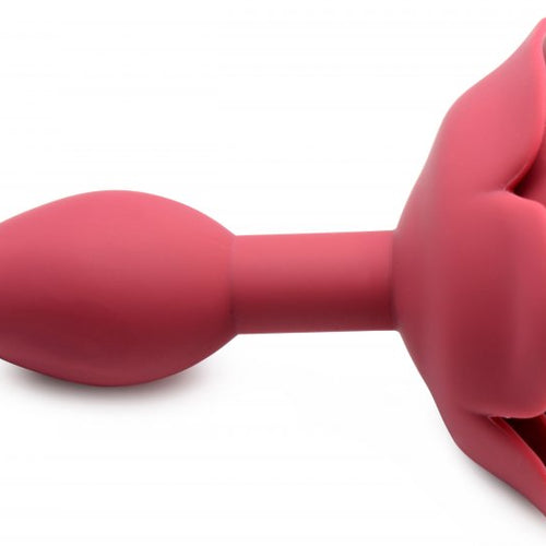 MASTER SERIES BOOTY BLOOM SILICONE ROSE ANAL PLUG - XRAG613