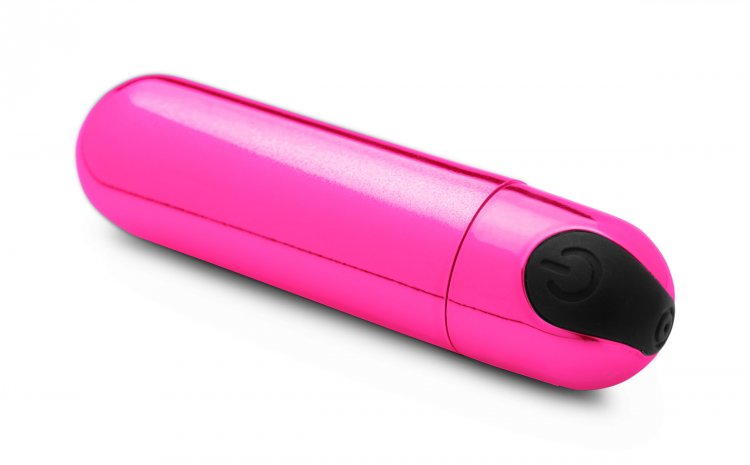 BANG! 10X VIBRATING METALLIC BULLET PINK - XRAG656PNK