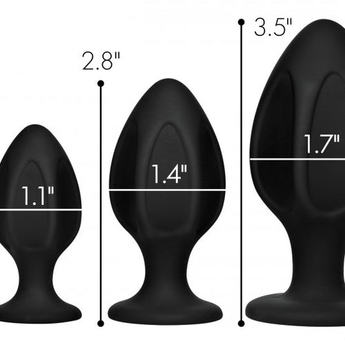 MASTER SERIES TRIPLE JUICERS ANAL TRAINER SET - XRAG684
