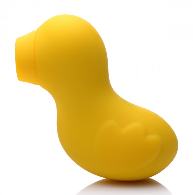 INMI SHEGASM SUCKY DUCK CLITORAL STIMULATOR YELLOW - XRAG685YEL