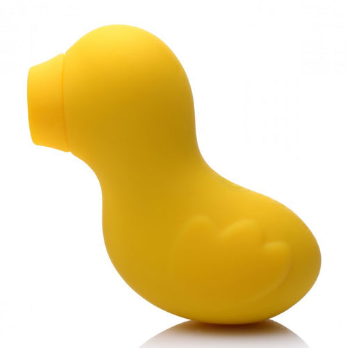 INMI SHEGASM SUCKY DUCK CLITORAL STIMULATOR YELLOW - XRAG685YEL