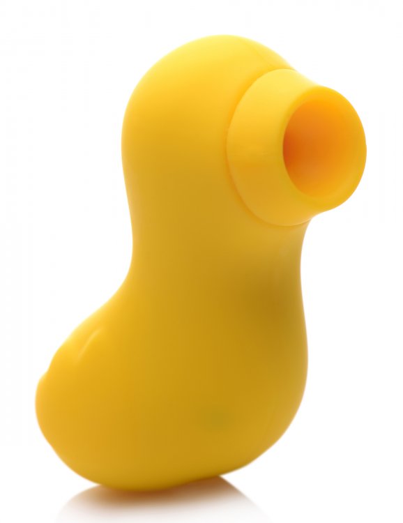 INMI SHEGASM SUCKY DUCK CLITORAL STIMULATOR YELLOW - XRAG685YEL