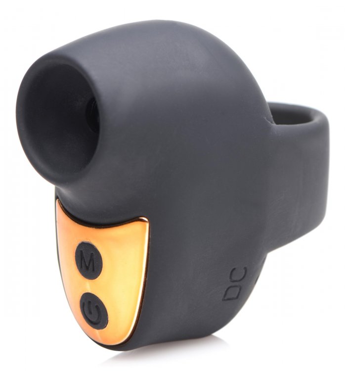 INMI SHEGASM MINI 12X CLIT STIMULATOR BLACK - XRAG731BLK