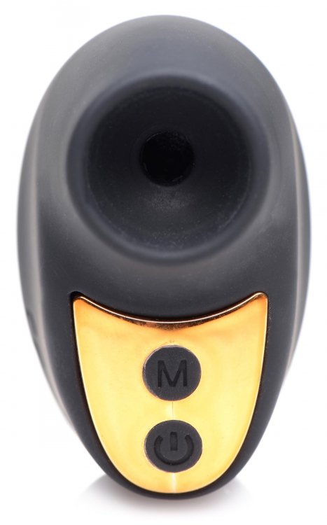 INMI SHEGASM MINI 12X CLIT STIMULATOR BLACK - XRAG731BLK