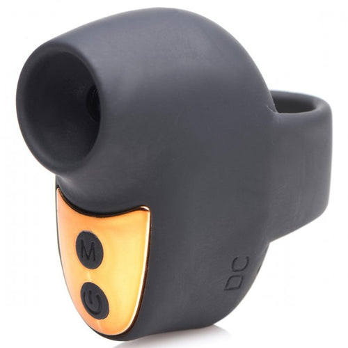 INMI SHEGASM MINI 12X CLIT STIMULATOR BLACK - XRAG731BLK
