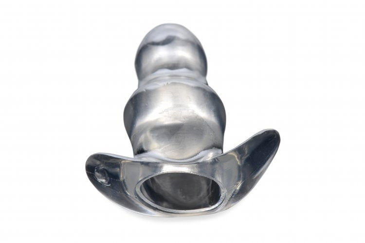 MASTER SERIES CLEAR VIEW HOLLOW ANAL PLUG SMALL - XRAG732S