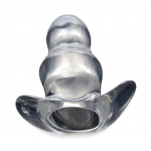MASTER SERIES CLEAR VIEW HOLLOW ANAL PLUG SMALL - XRAG732S