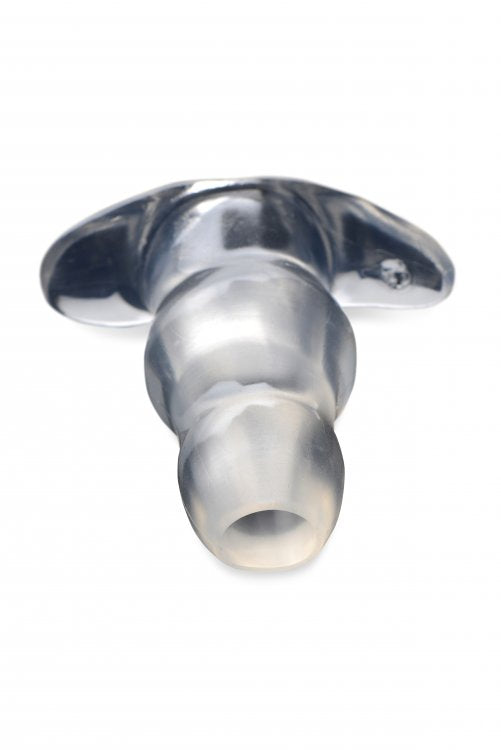 MASTER SERIES CLEAR VIEW HOLLOW ANAL PLUG MEDIUM - XRAG732M