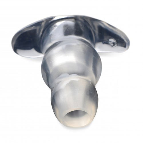 MASTER SERIES CLEAR VIEW HOLLOW ANAL PLUG MEDIUM - XRAG732M