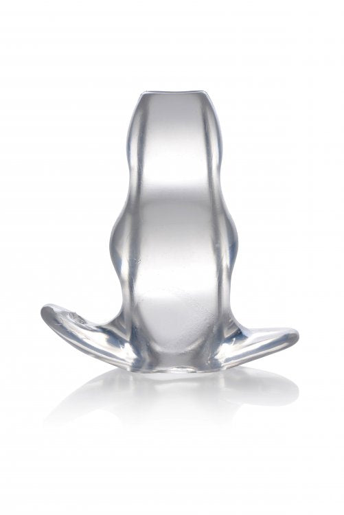 MASTER SERIES CLEAR VIEW HOLLOW ANAL PLUG MEDIUM - XRAG732M