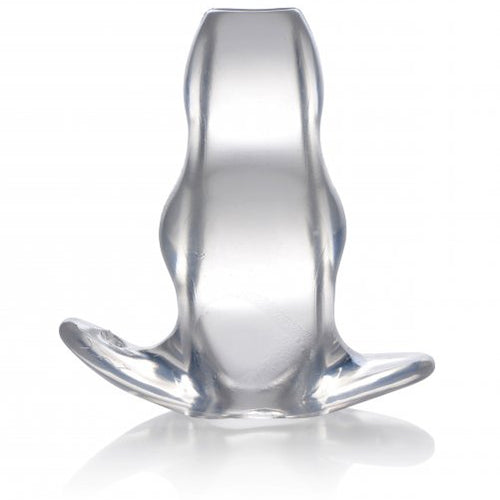 MASTER SERIES CLEAR VIEW HOLLOW ANAL PLUG MEDIUM - XRAG732M
