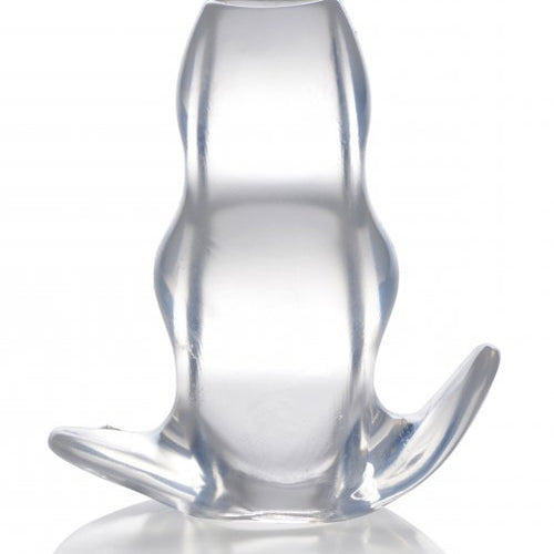 MASTER SERIES CLEAR VIEW HOLLOW ANAL PLUG LARGE - XRAG732L