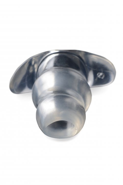 MASTER SERIES CLEAR VIEW HOLLOW ANAL PLUG LARGE - XRAG732L