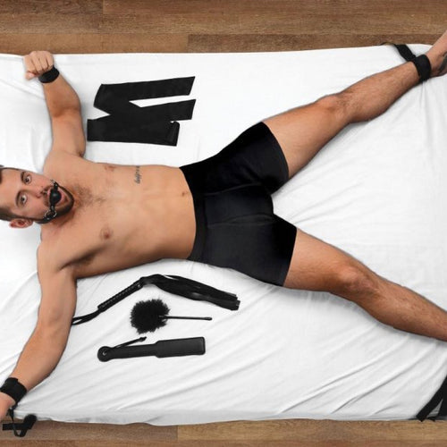 STRICT BED RESTRAINT BONDAGE KIT - XRAG739