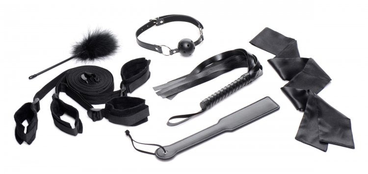 STRICT BED RESTRAINT BONDAGE KIT - XRAG739