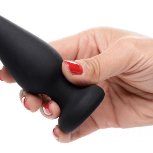 BOOTY SPARKS SILICONE LIGHT-UP ANAL PLUG MEDIUM - XRAG755M