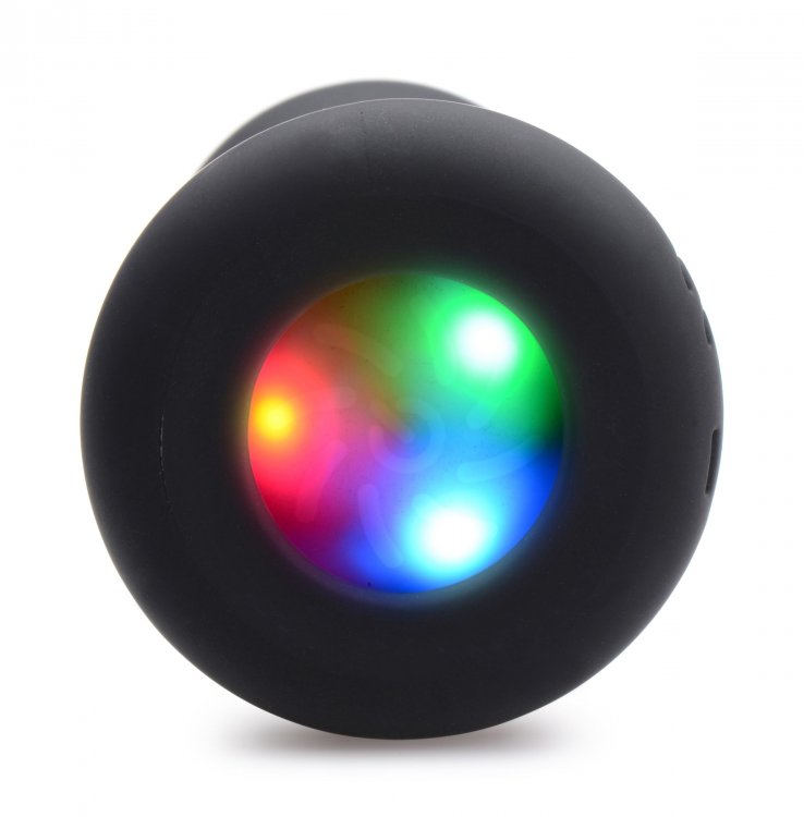 BOOTY SPARKS SILICONE LIGHT-UP ANAL PLUG SMALL - XRAG755S