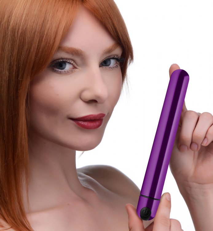 BANG! 10X SLIM METALLIC BULLET PURPLE - XRAG764PUR
