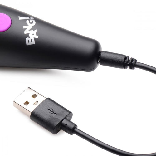 BANG! 10X VIBRATING MINI WAND PURPLE - XRAG786PUR