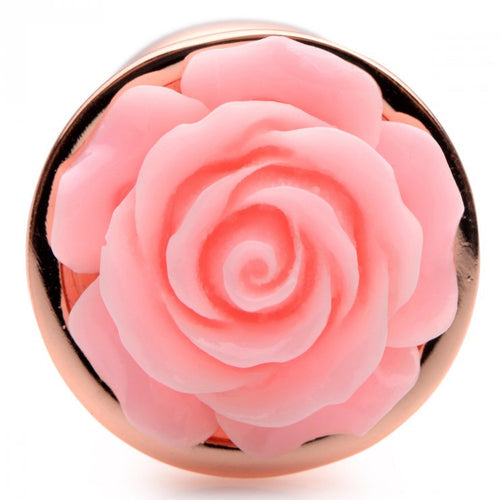 BOOTY SPARKS PINK ROSE GOLD SMALL ANAL PLUG - XRAG855S