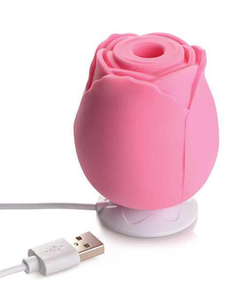 BLOOMGASM WILD ROSE 10X PINK SUCTION CLIT STIMULATOR - XRAG870