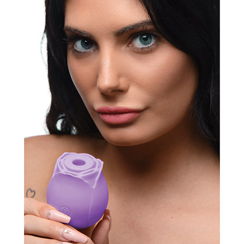 BLOOMGASM WILD ROSE 10X PURPLE SUCTION CLIT STIM - XRAG871