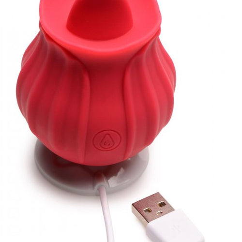 BLOOMGASM WILD VIOLET 10X LICKING STIMULATOR RED - XRAG918