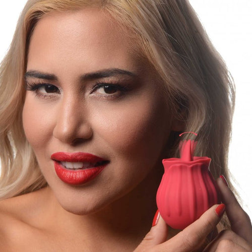 BLOOMGASM WILD VIOLET 10X LICKING STIMULATOR RED - XRAG918