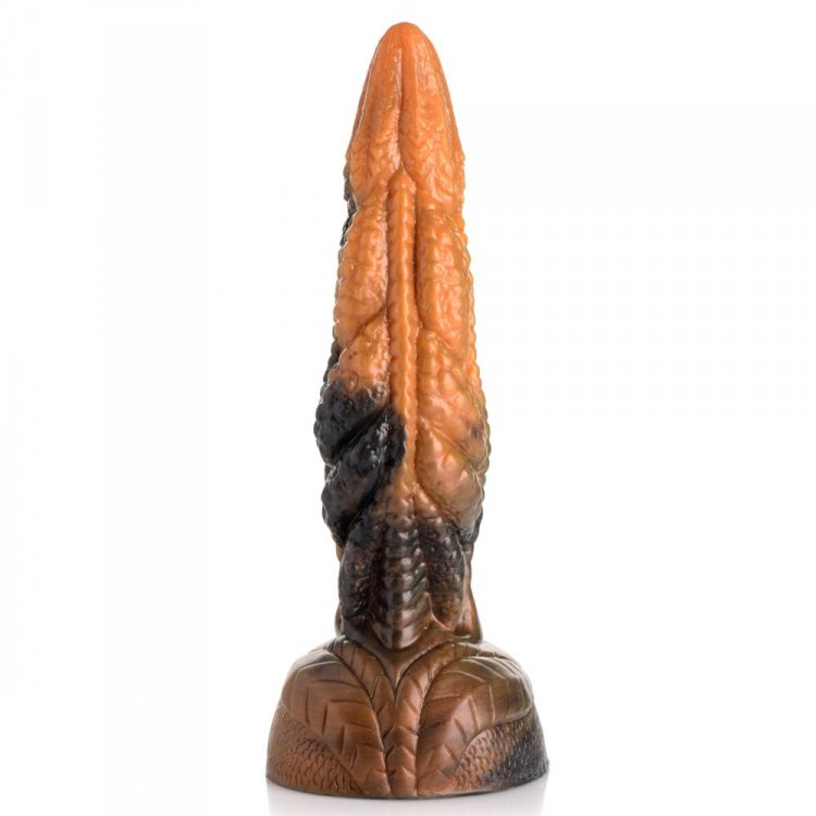 CREATURE COCKS RAVAGER RIPPLED TENTACLE SILICONE DILDO - XRAG920