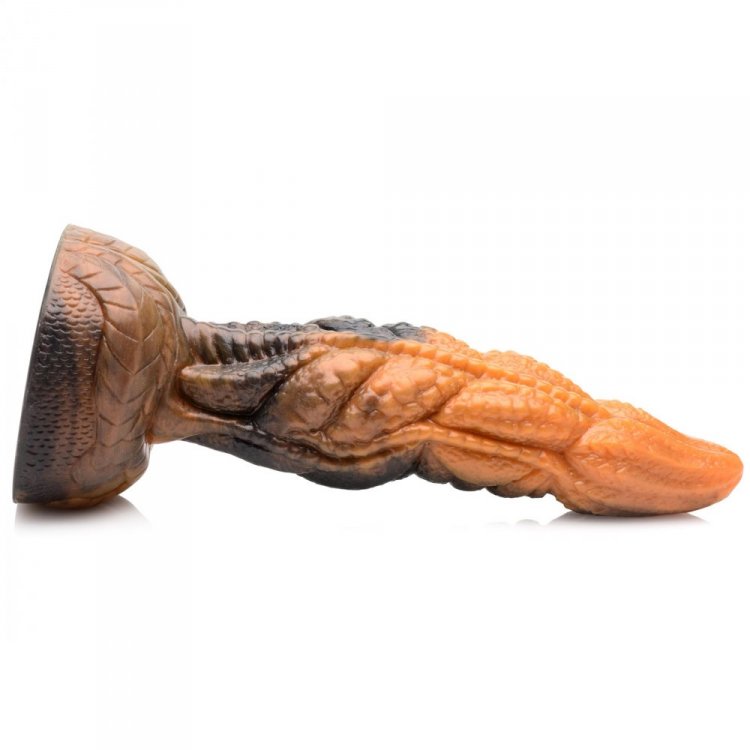 CREATURE COCKS RAVAGER RIPPLED TENTACLE SILICONE DILDO - XRAG920
