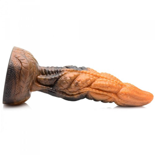 CREATURE COCKS RAVAGER RIPPLED TENTACLE SILICONE DILDO - XRAG920