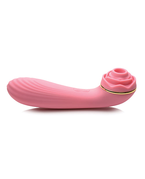 BLOOMGASM PASSION PETALS SUCTION ROSE VIBRATOR PINK - XRAG925