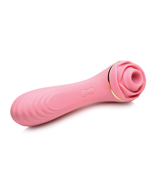 BLOOMGASM PASSION PETALS SUCTION ROSE VIBRATOR PINK - XRAG925