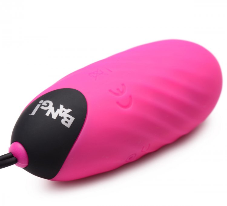 BANG! SWIRL SILICONE EGG PINK - XRAG950
