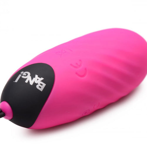 BANG! SWIRL SILICONE EGG PINK - XRAG950