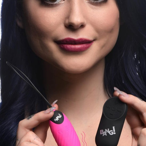 BANG! SWIRL SILICONE EGG PINK - XRAG950