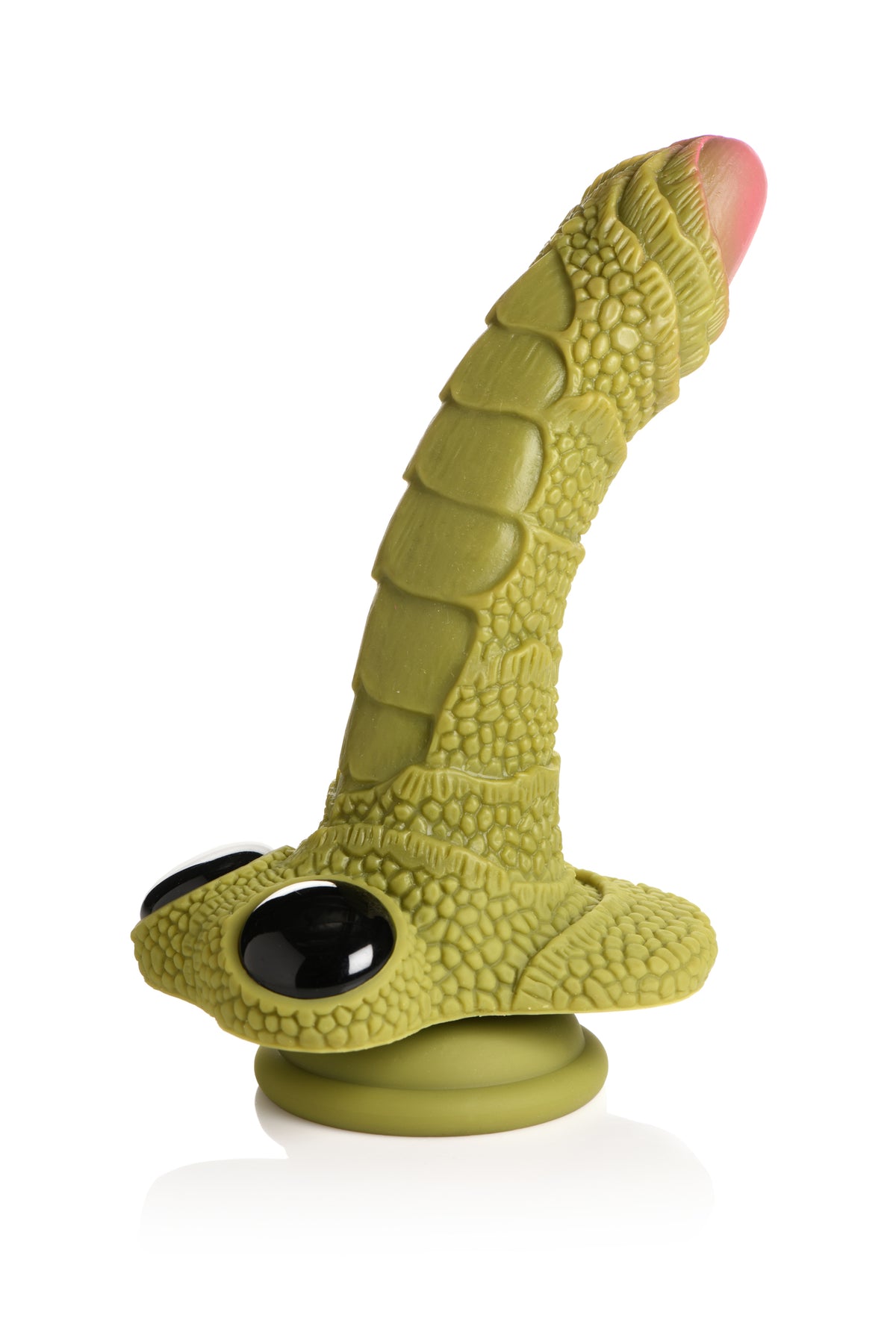 CREATURE COCKS SWAMP MONSTER GREEN SCALY SILICONE DILDO - XRAH055